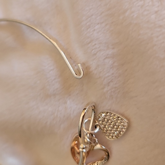 LA Friends Forever Hearts Bangle Bracelet - Picture 5 of 7